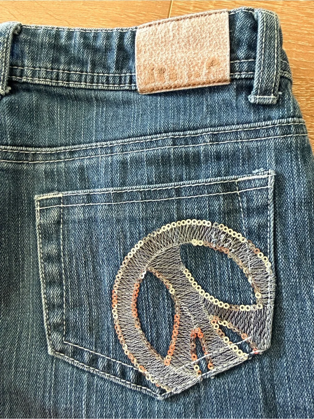 Justice girls denim